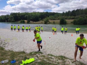 stage de préparation d2f au lac de Molières